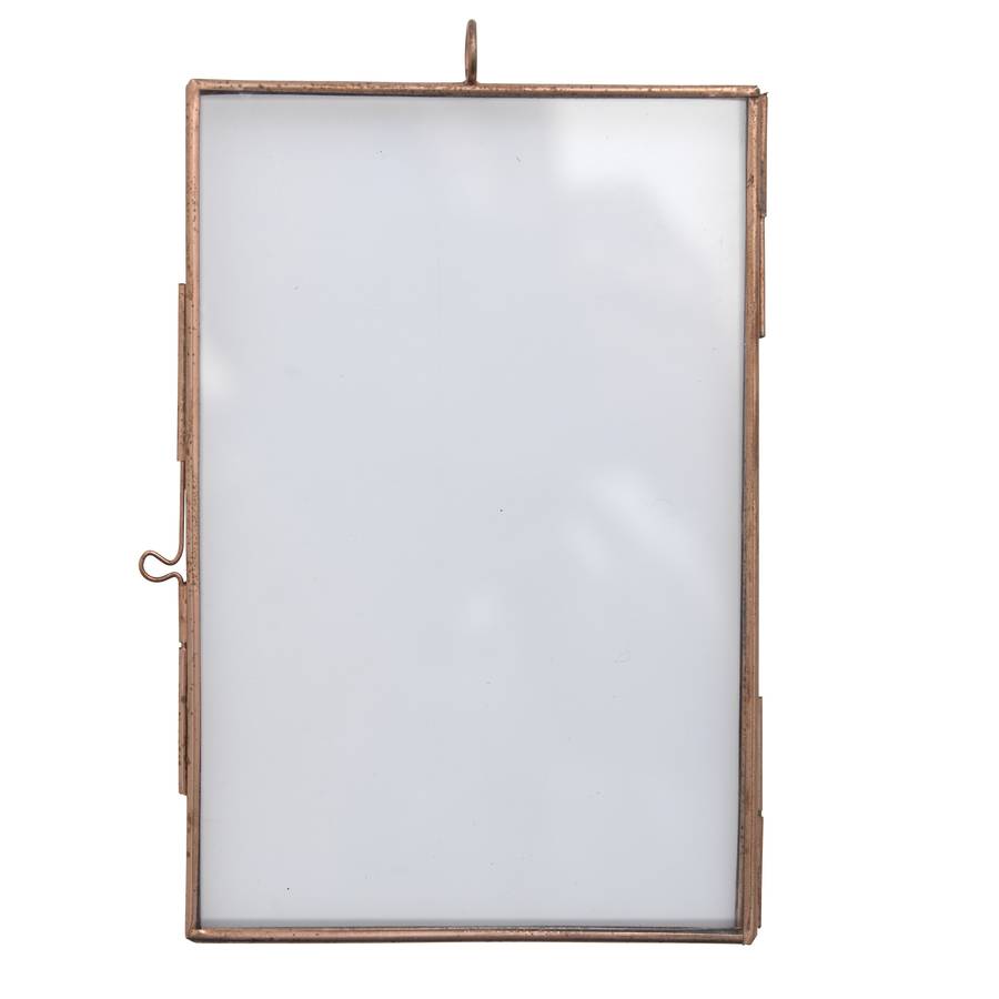 hanging copper photo frame by posh totty designs interiors