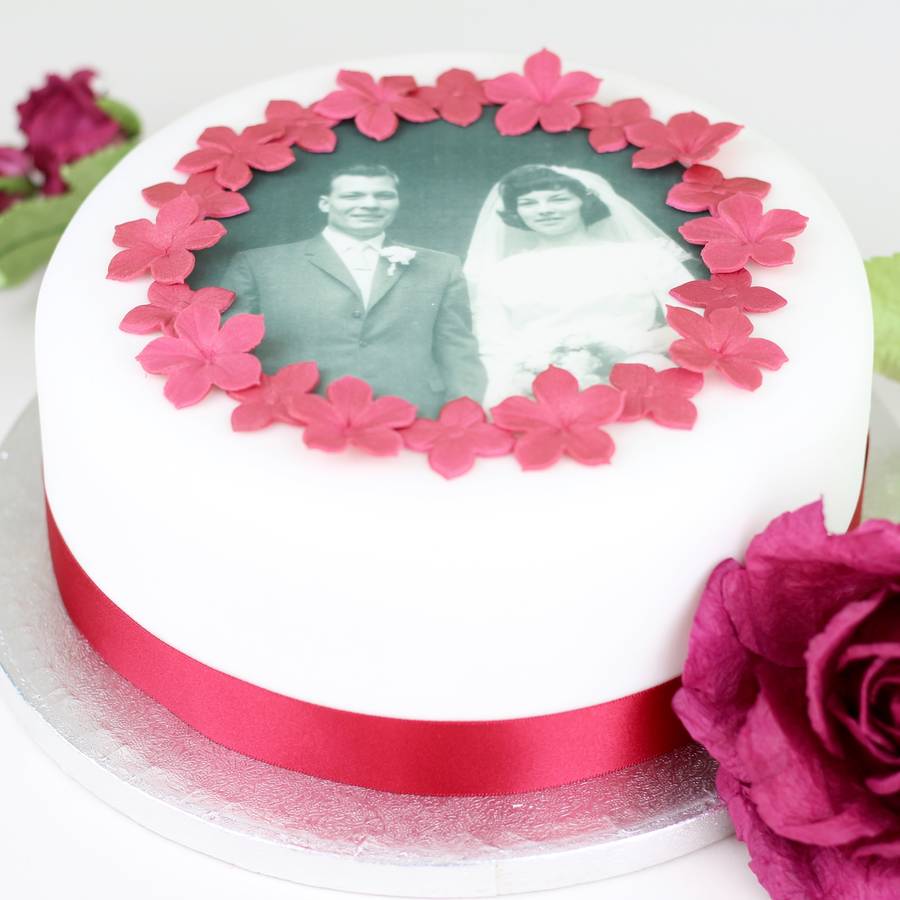 Wedding anniversary cake decorations