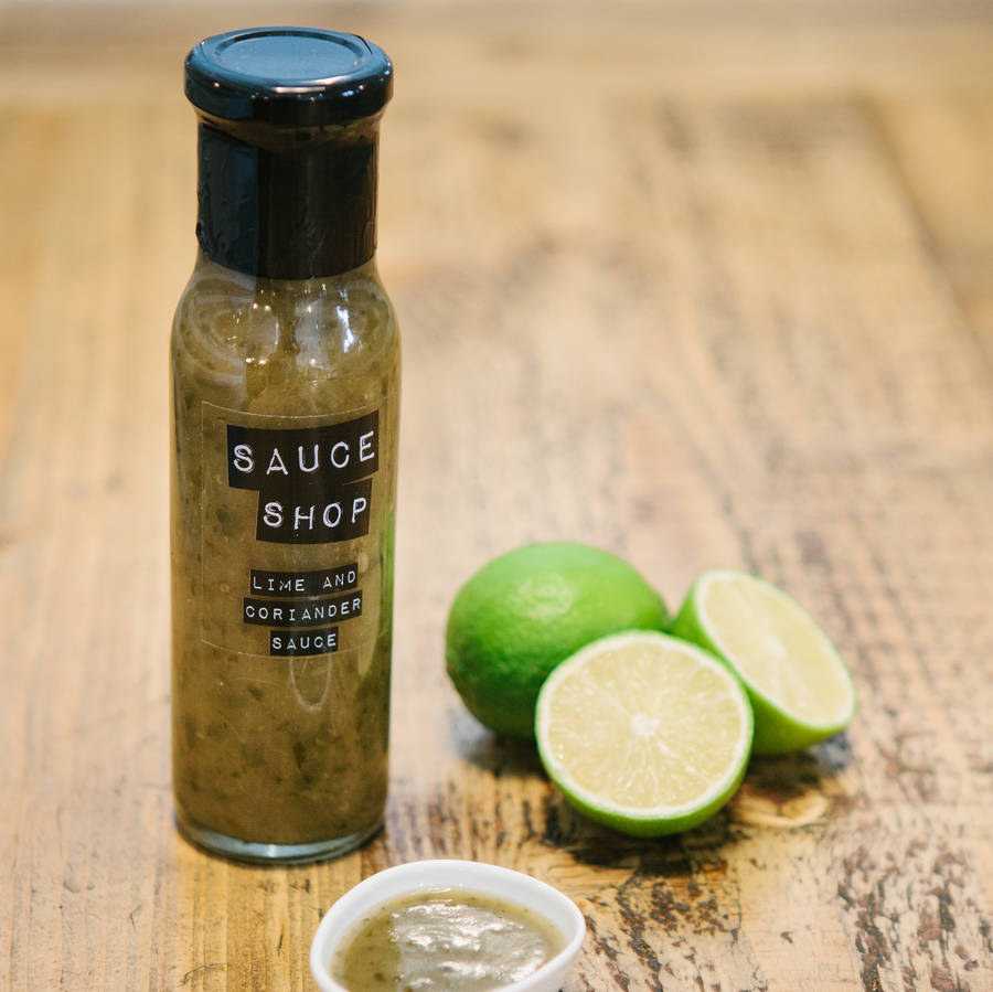 lime and coriander sauce by sauce shop