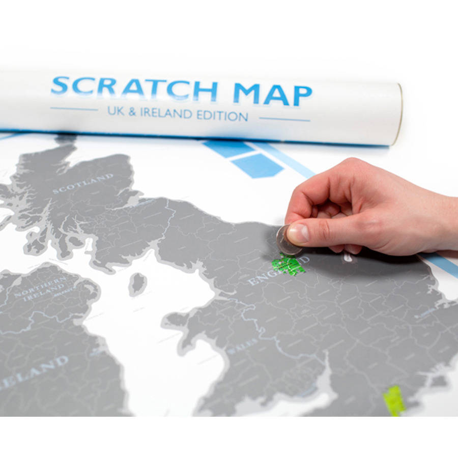 scratch map® uk and ireland by luckies