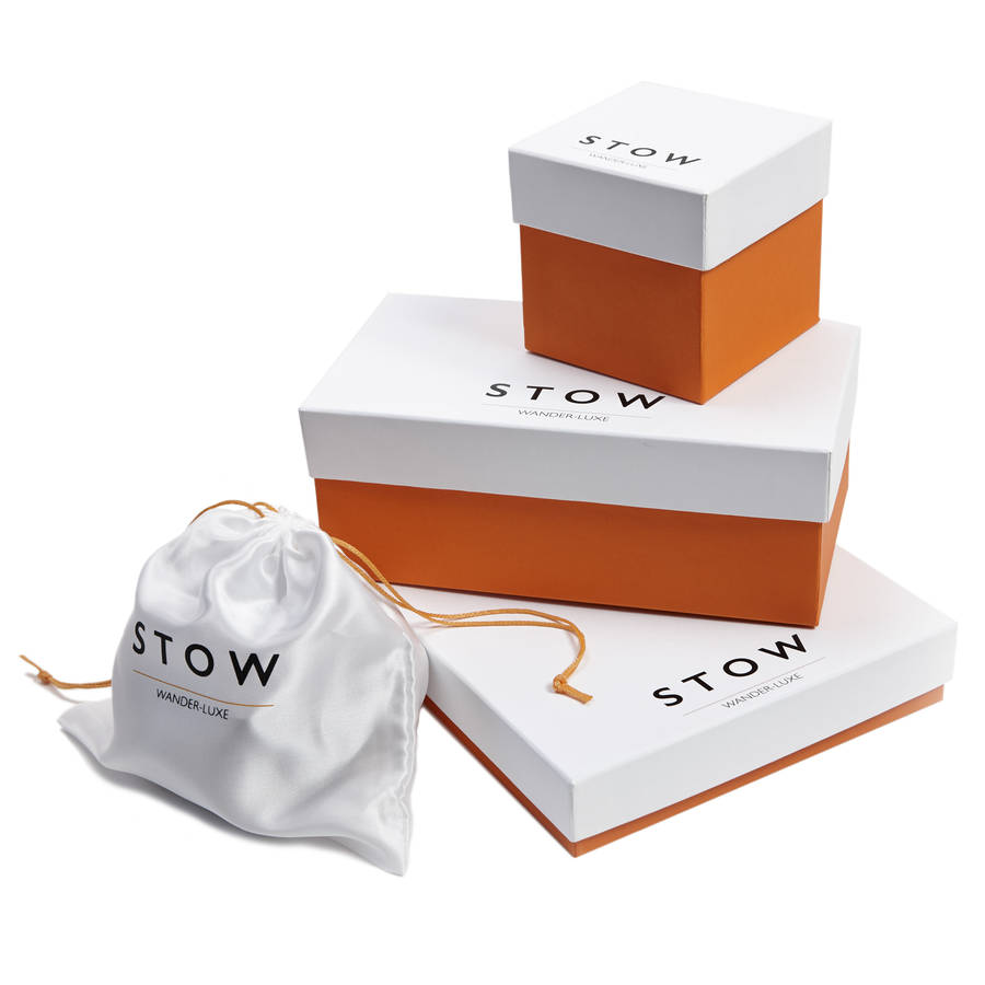 ladies luxury leather travel gift set by stow