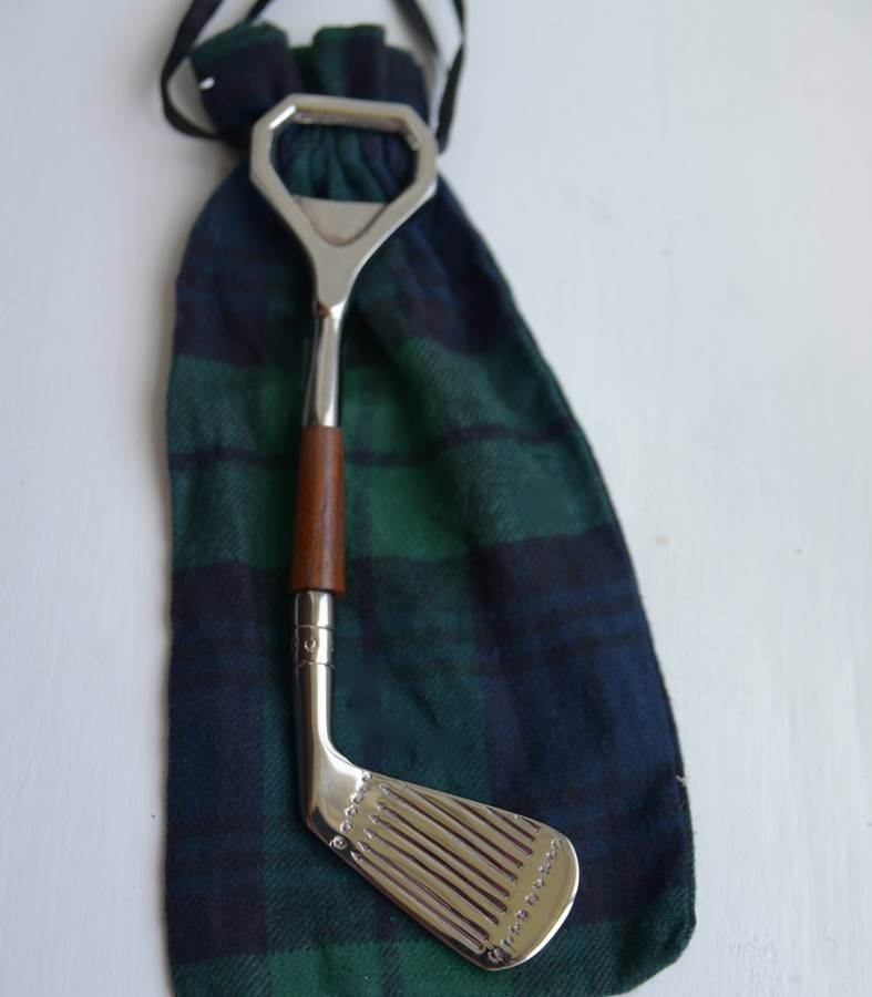 golf club shaped bottle opener by thelittleboysroom