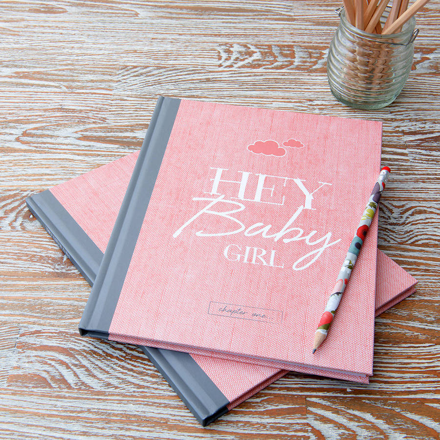 new baby record book for girls by illustries