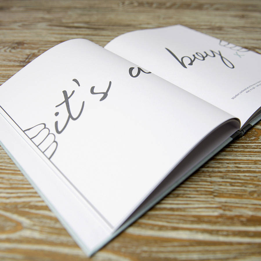 baby journal and record book for boys by illustries