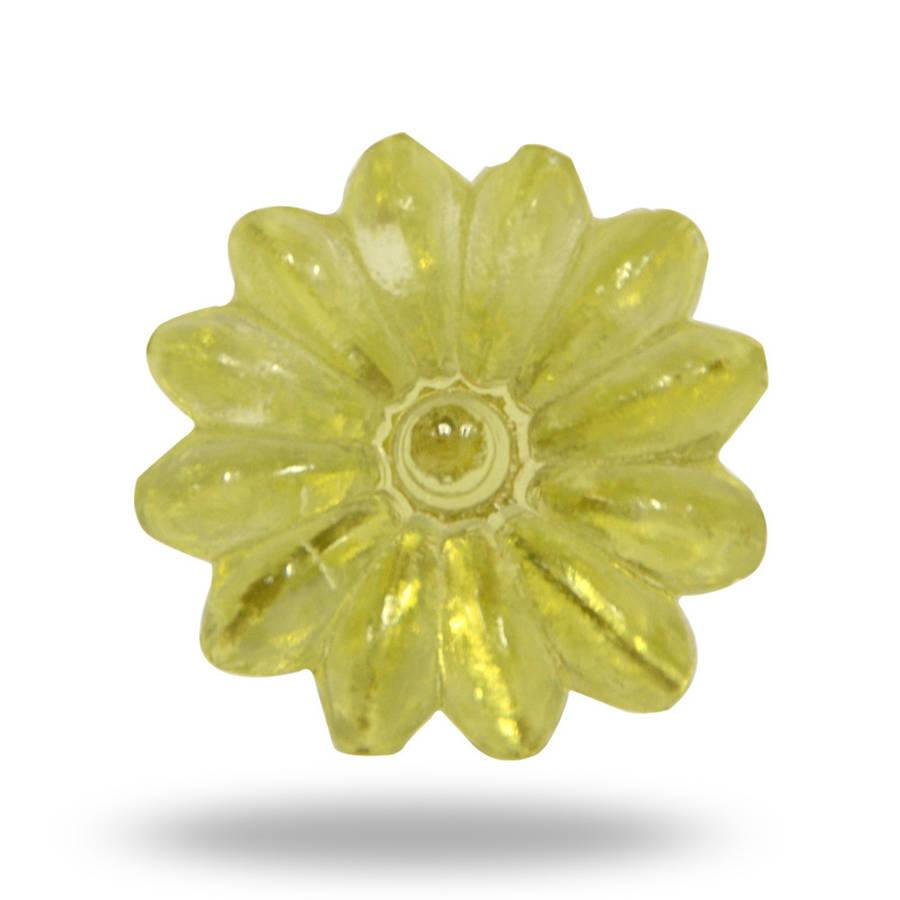 glass flower knobs vaughn by trincaferro