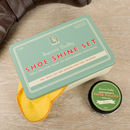 shoe cleaning tin