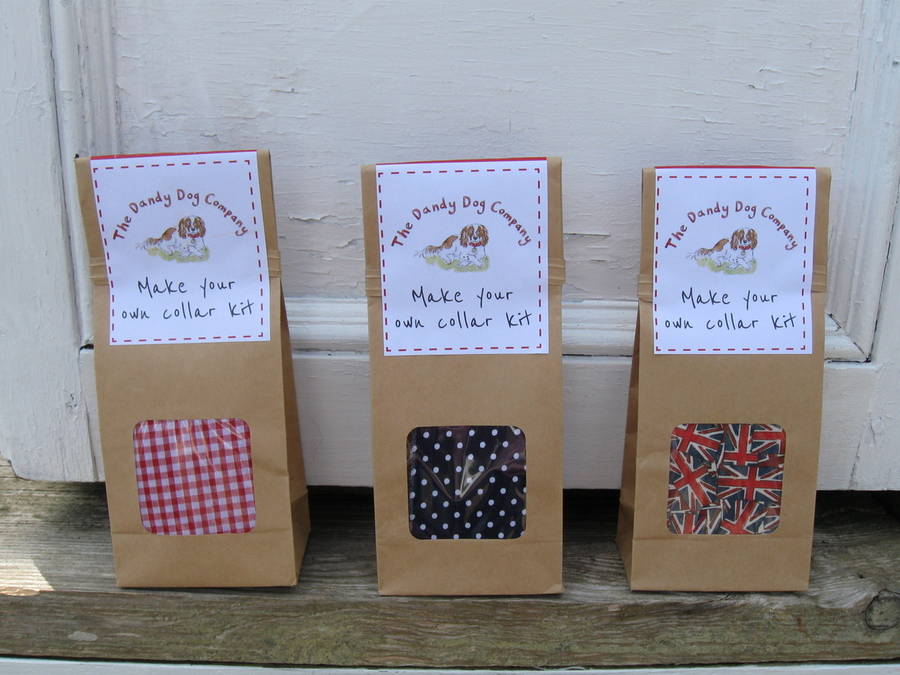 make your own dog collar kit by the dandy dog company