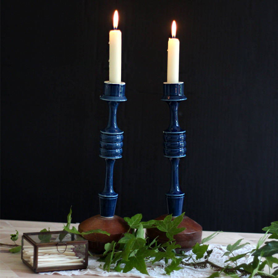 deco candlestick holders by victoria & abigail