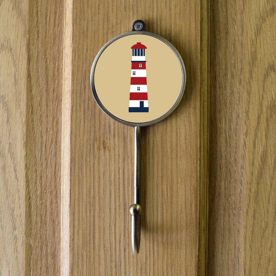 nautical sea boat themed bathroom coat wall hooks by pushka home