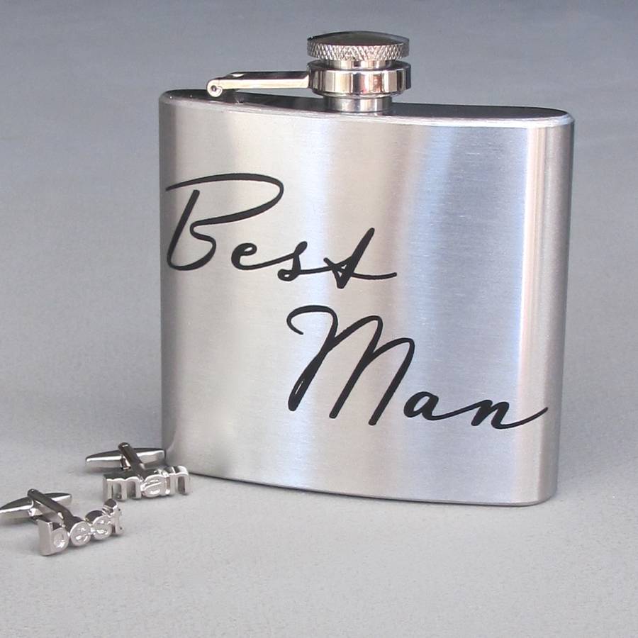 best man gift set boxed and gift wrapped by chapel cards