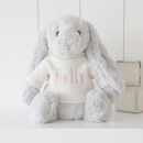 personalised bashful bunny