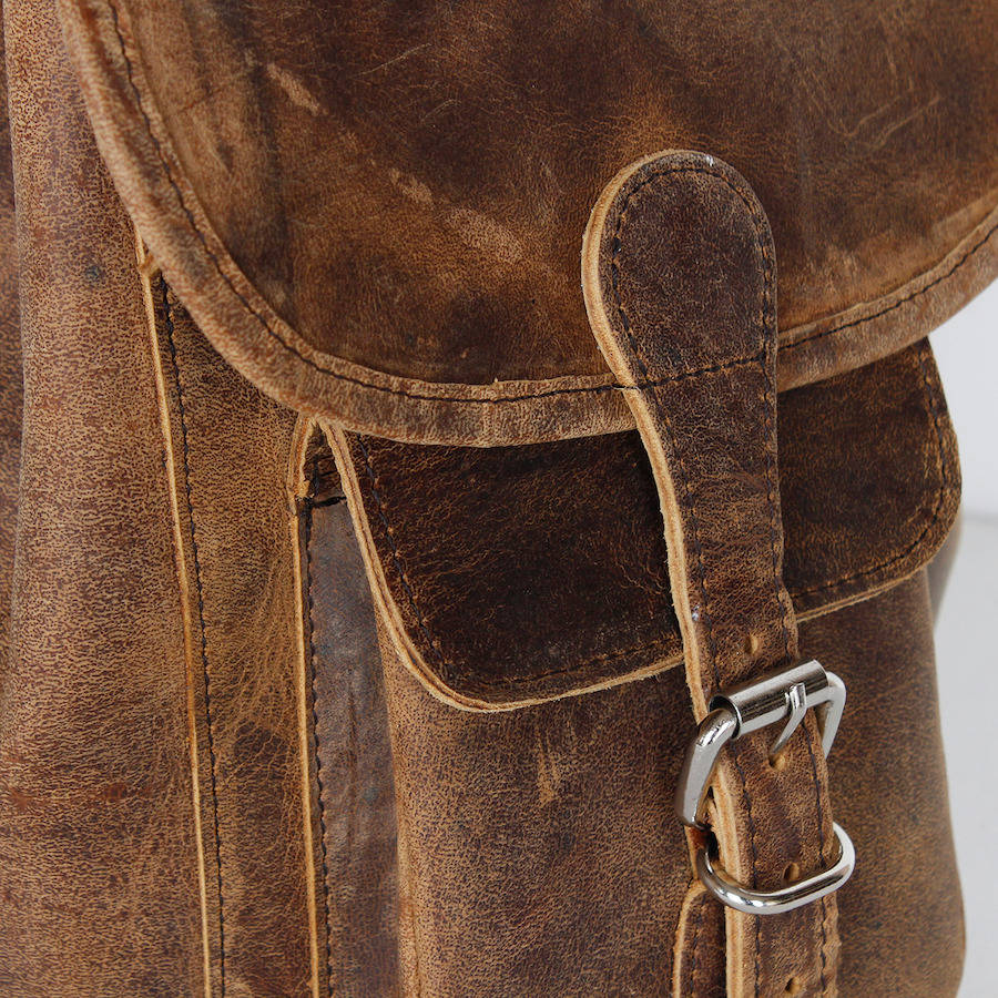 isla small leather backpack