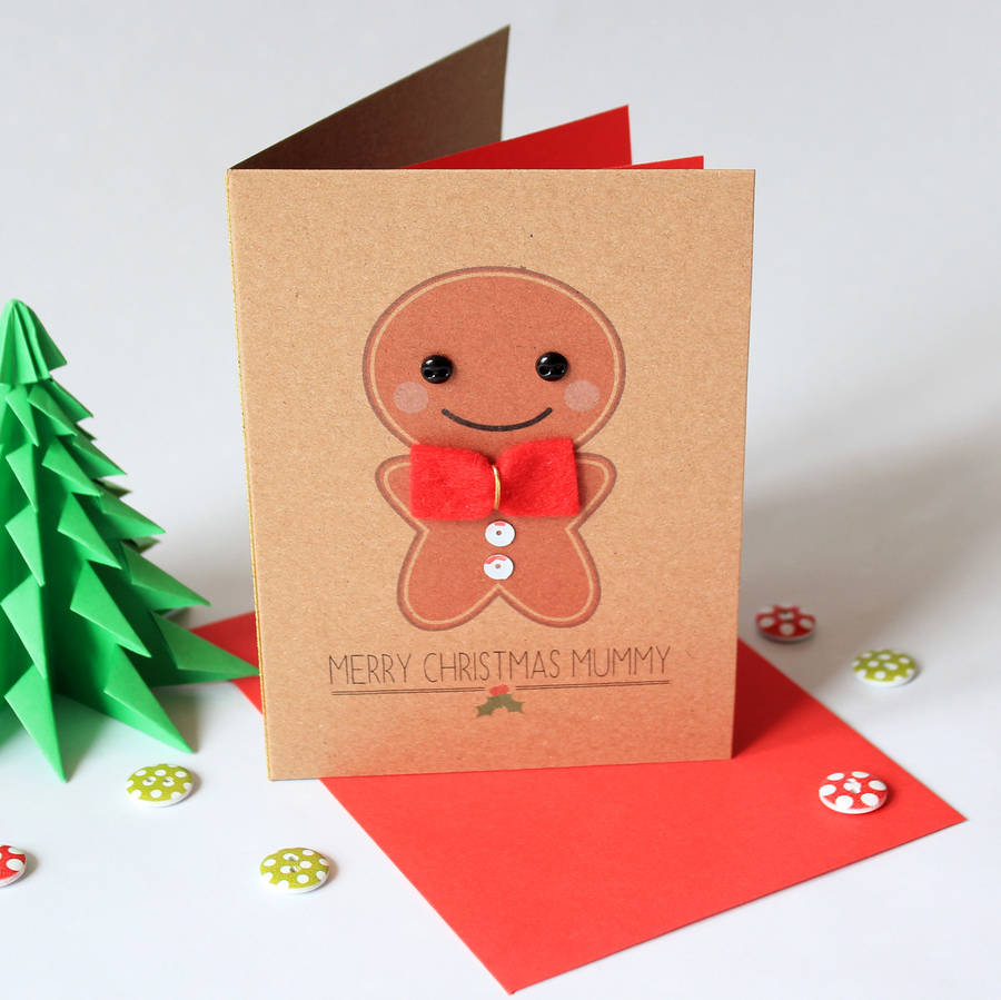 gingerbread man soft toy card factory