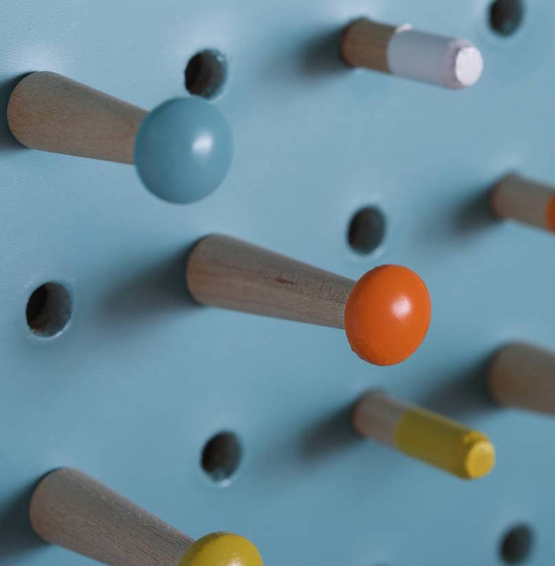 world map pegboard by thelittleboysroom