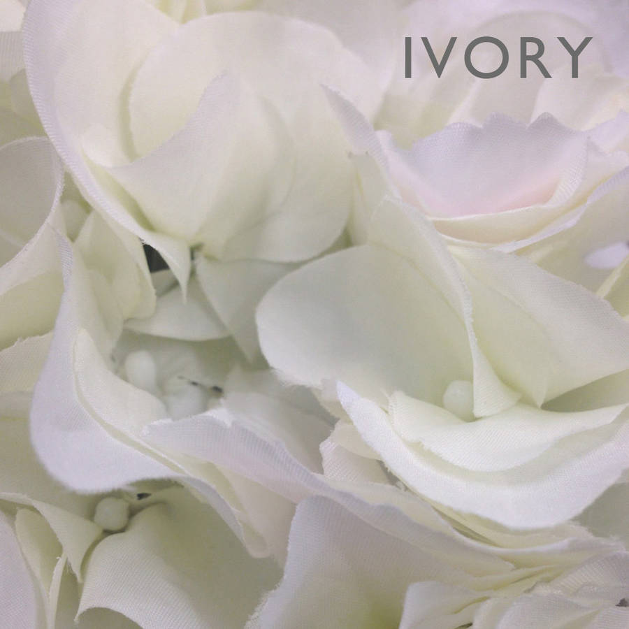 fiona hydrangea flower veil by a m faulkner bridal