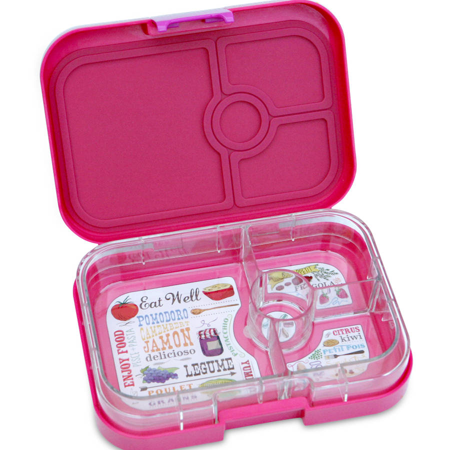 Yumbox Panino. Bright Pink. Leakproof Ladies Lunchbox By Cheeky ...