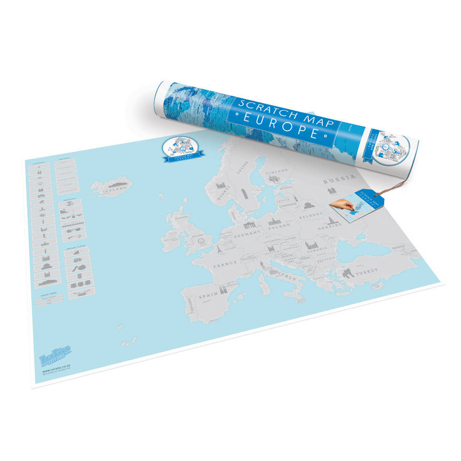 scratch map® europe by luckies