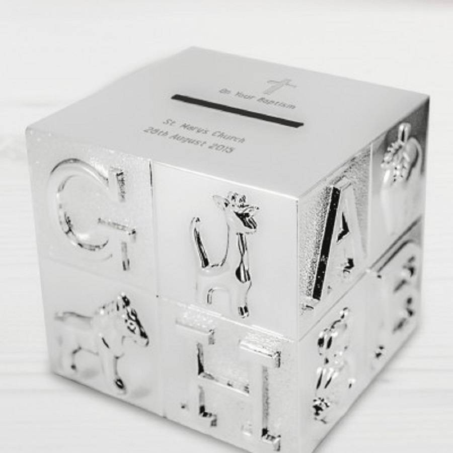 baptism money box by sassy bloom as seen on tv