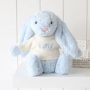 personalised bashful bunny