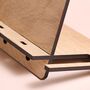 Personalised Engraved Wooden Phone Accessory Stand, thumbnail 4 of 6