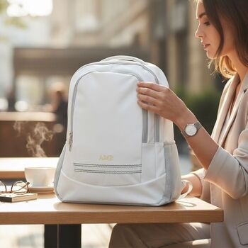 Personalised T20 White Cricket Backpack, 7 of 10