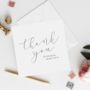 Guest Thank You | Wedding Thank You Card, thumbnail 1 of 2