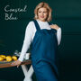 Linen Crossback Pinafore | Artist Apron, thumbnail 12 of 12
