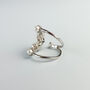 Sterling Silver Statement Pearl Ring, thumbnail 3 of 5