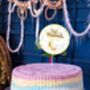 Eid Mubarak Candy Floss Celebration Cake – Eight Inch | Halal, Vegan, Gluten Free | Glossy Eid Topper, thumbnail 4 of 7