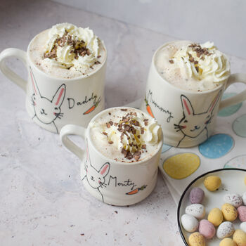 Personalised Easter Bunny Mugs For The Family, 6 of 7