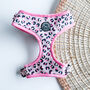 Pink Leopard Padded Dog Harness, thumbnail 1 of 3