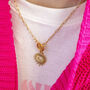 Sunburst Heart T Bar Necklace, thumbnail 4 of 10