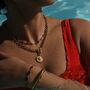 Zodiac Sun Pendant Necklace, thumbnail 7 of 9