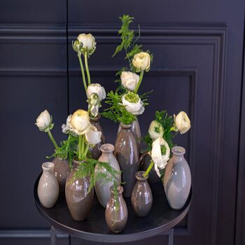Nadiel Taupe Mix Budvase Set, 5 of 7
