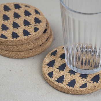 Cork Placemats And Coasters | Trees, 5 of 8