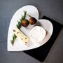 White Marble Heart Serving Board, thumbnail 1 of 6