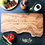 Personalised Olive Wood Cheese Board, thumbnail 5 of 11