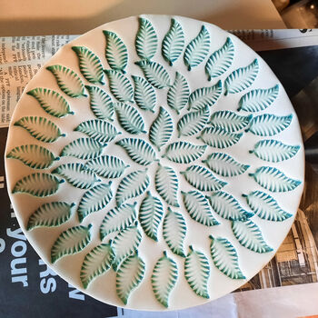 Handmade Small Leaf Platter, 4 of 4