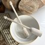 Authentic Vintage Painted Wooden Potato Mashers, thumbnail 1 of 5