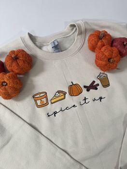 Spice It Up Embroidered Sweatshirt, 3 of 5