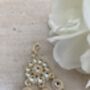 Gold Pearl Passa/Jhumar Headpiece, thumbnail 3 of 5