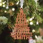 Personalised Christmas Tree Names Decoration, thumbnail 3 of 3