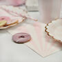 Striped Pink Paper Party Napkins, thumbnail 2 of 3