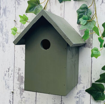 Handmade Wooden Bird Box By Wudwerx | notonthehighstreet.com