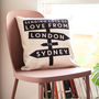 Personalised Lots Of Love Cushion Gift For Friend Mum, thumbnail 5 of 5