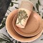 Tropical Palm Leaf Cotton Table Runner | 3m, thumbnail 6 of 7
