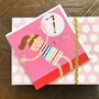 Disco Queen 7th Birthday Card, thumbnail 1 of 5