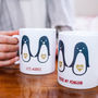 Personalised You're My Penguin Valentines Day Mug, thumbnail 1 of 3