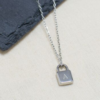 Personalised Mini Padlock Necklace, 5 of 12