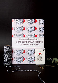 Polar Bear Cub Christmas Gift Wrapping Pack, 8 of 8